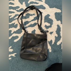 Black vintage Liz Claiborne shoulder bag. Gently loved.